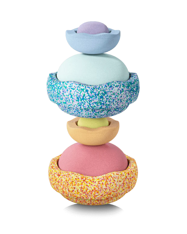 Stapelstein Inside Rainbow Set Classic or Pastel
