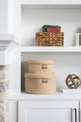 Load image into Gallery viewer, Maple and Lark The Haven Basket Collection: Blush or Natural Jute