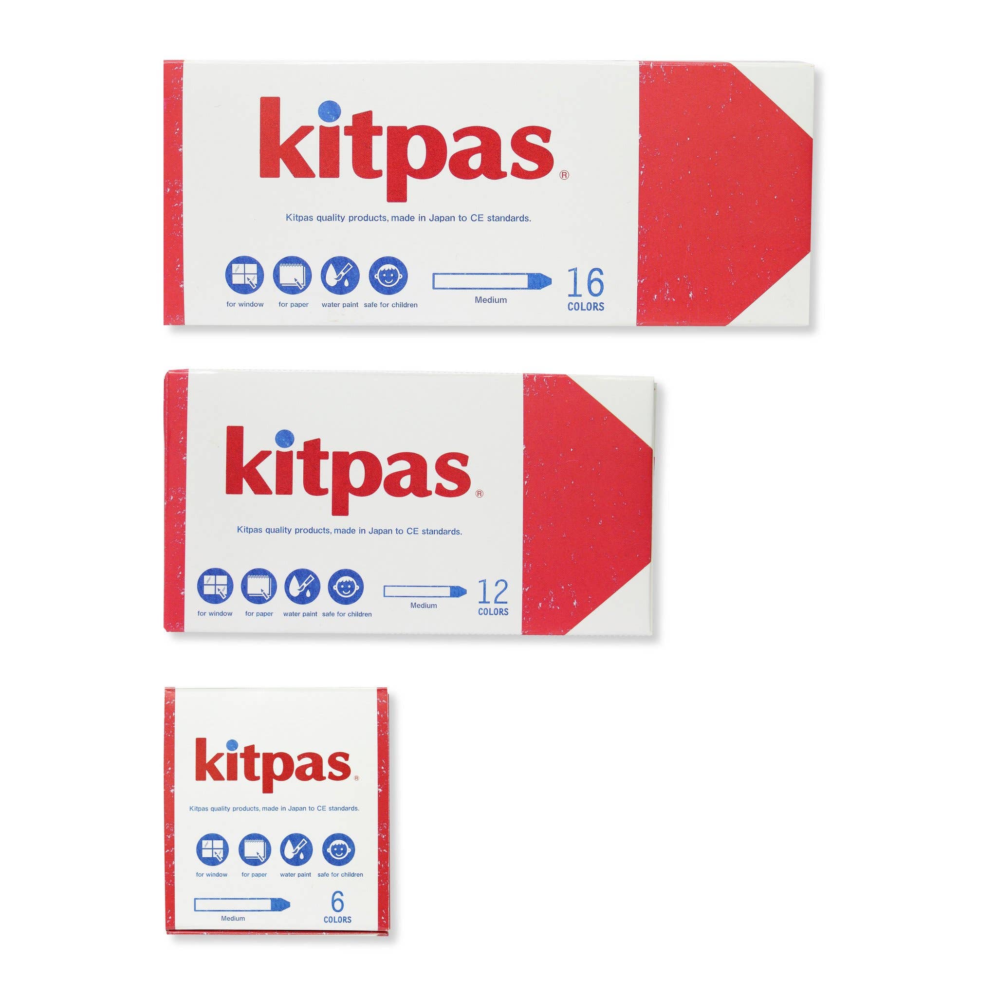 Kitpas Medium 16 Colors