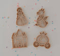 Load image into Gallery viewer, Kinfolk Pantry Fairytale Princess Playdough Eco Cutter Set™