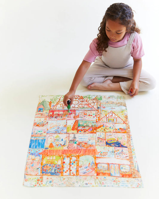 Sarah's Silks Seek & Find Dollhouse Playsilk