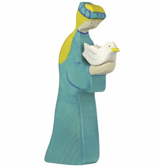 Holztiger Noah's Wife European Wooden Toy