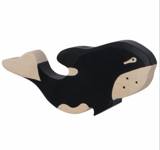 Holztiger Orca Whale European Wooden Animal