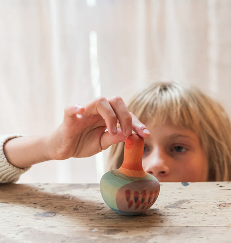 Grapat Mellow Orange Bird Rocking Toy