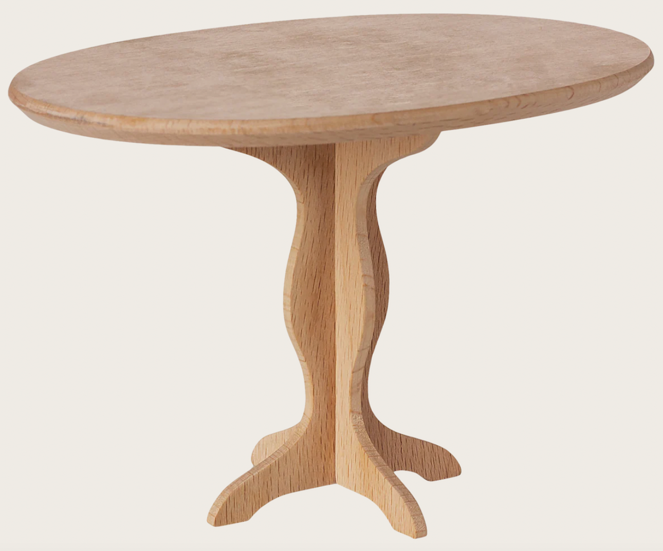 Maileg  Oval table, Mini - Nature