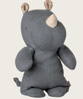 Load image into Gallery viewer, Preorder Maileg Safari friends, Rhino, Small - Sage or Dusty Blue (Expected Delivery 11.15.2025)