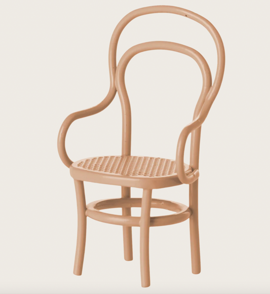 Maileg Vintage chair, Mouse - Dark Powder, Mint or Off-White