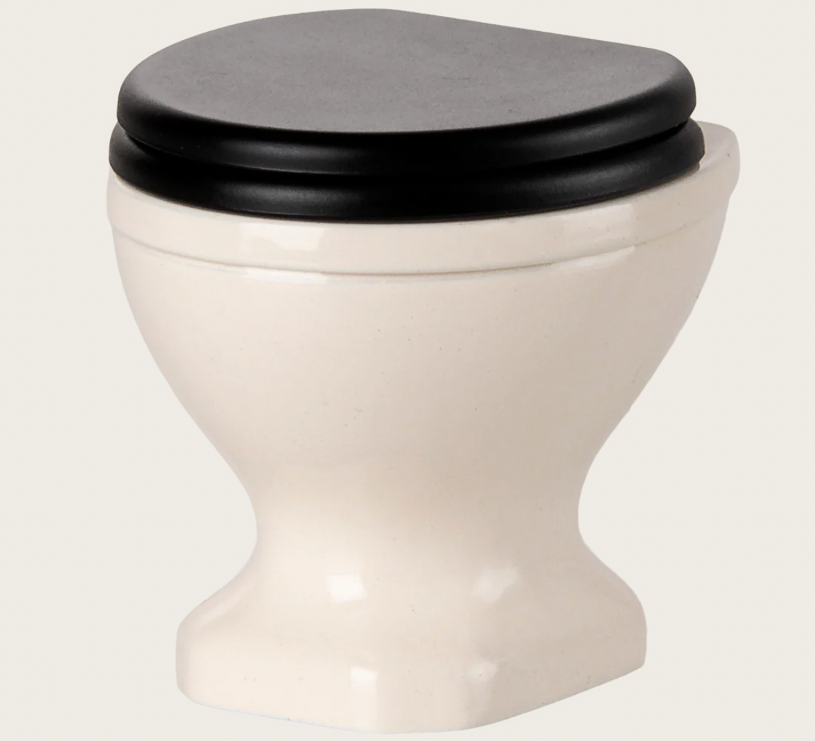 Maileg WC, Mouse - Off white