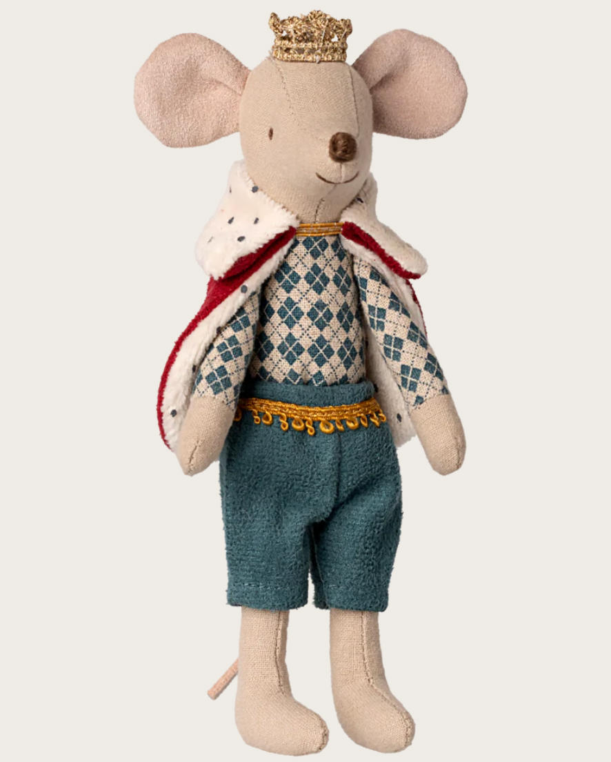 Preorder Maileg King Dad Mouse (Excepted Delivery 11.1.2025)
