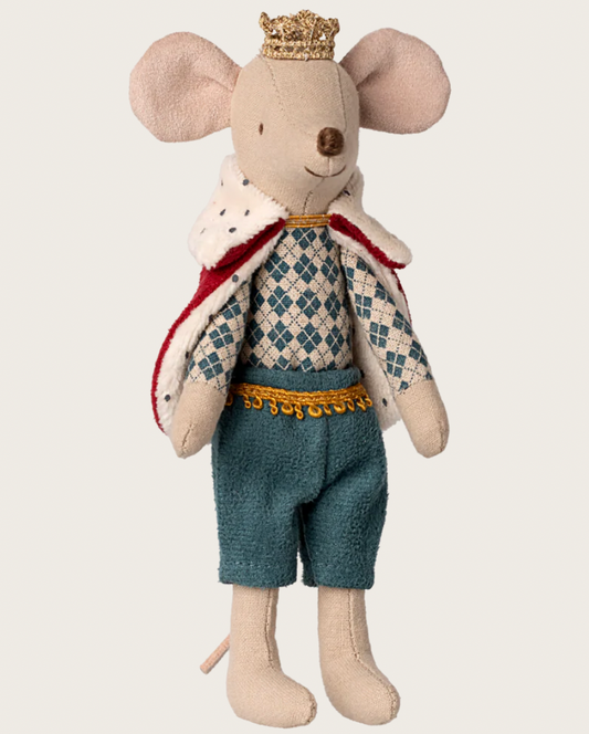 Preorder Maileg King Dad Mouse (Excepted Delivery 11.1.2025)