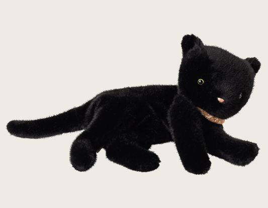 Preorder Maileg Sleeping kitten plush, Medium - Grey or Black (Expected Delivery 11.15.2025)
