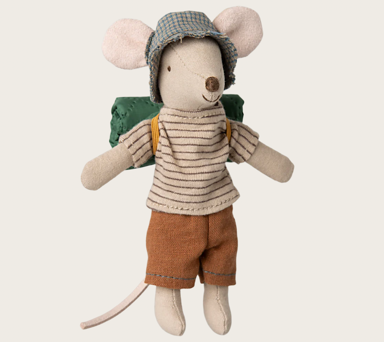 Maileg Big Brother Hiker Mouse (Thin Stripes)