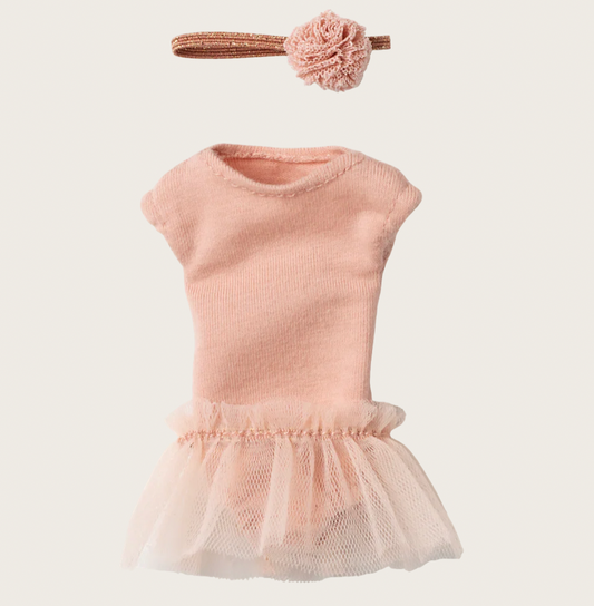 Maileg Ballet suit and skirt Size 1 (Cream or Rose)