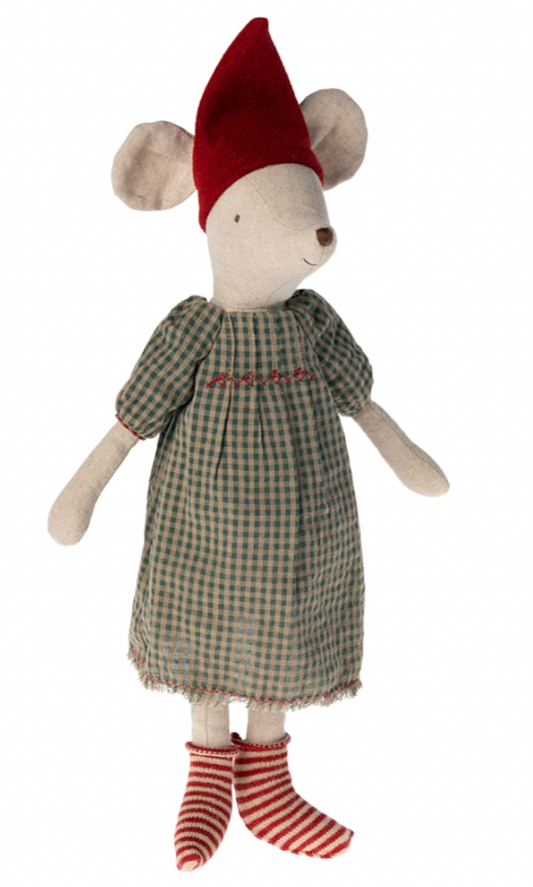 Maileg Christmas Mouse Medium (Boys and Girl)
