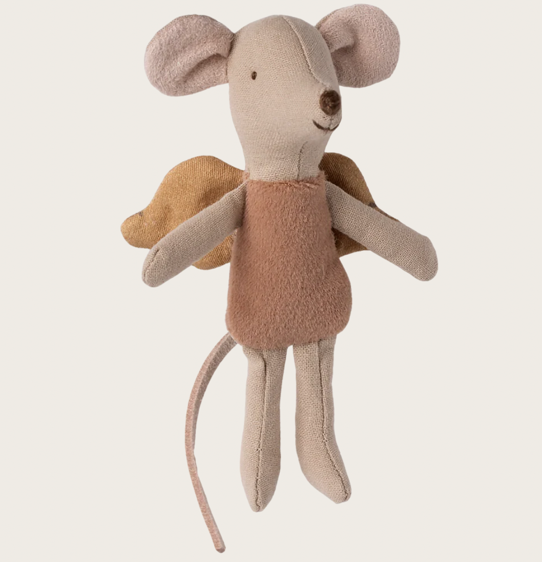 Maileg  Fairy mouse, Little - Powder, Rose, or Mint