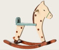 Load image into Gallery viewer, Maileg Rocking horse, Mouse - Dark brown or Spotted