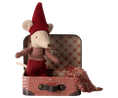 Load image into Gallery viewer, Maileg Christmas mouse, Baby in suitcase