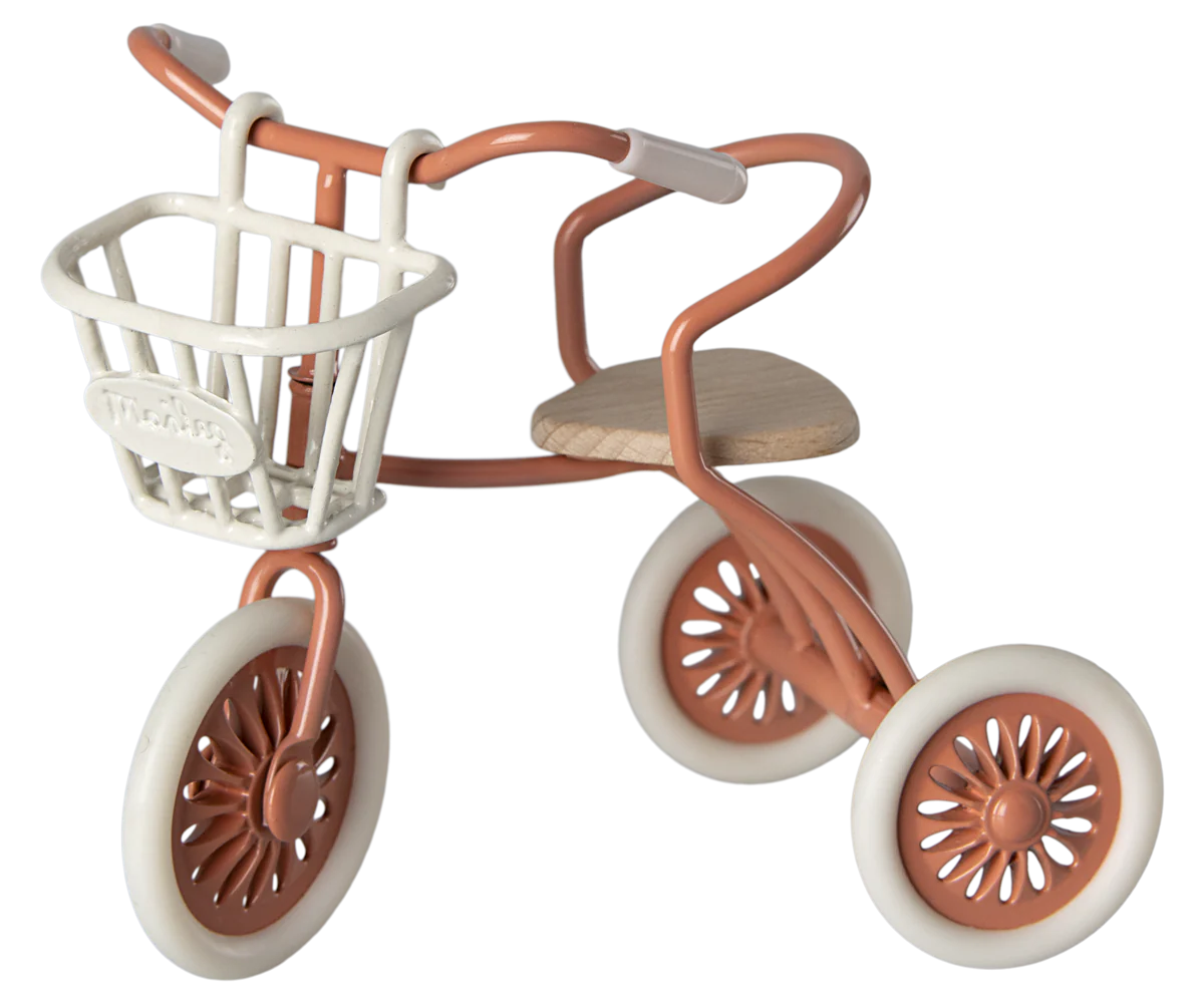 Maileg Tricycle Basket, Mouse