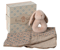 Load image into Gallery viewer, Maileg Rattle Set (Bunny and Rabbit) Mint, Powder, Cream Peach