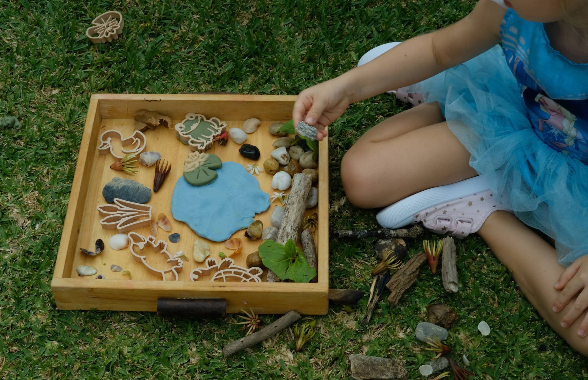 Kinfolk Pantry Pond life Eco Play dough Cutter Set