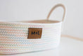 Load image into Gallery viewer, Maple and Lark Gather Rope Basket: Heathered Gray