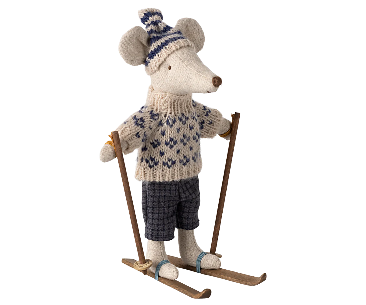 Maileg Winter Mouse Ski Set (Mum/Dad)
