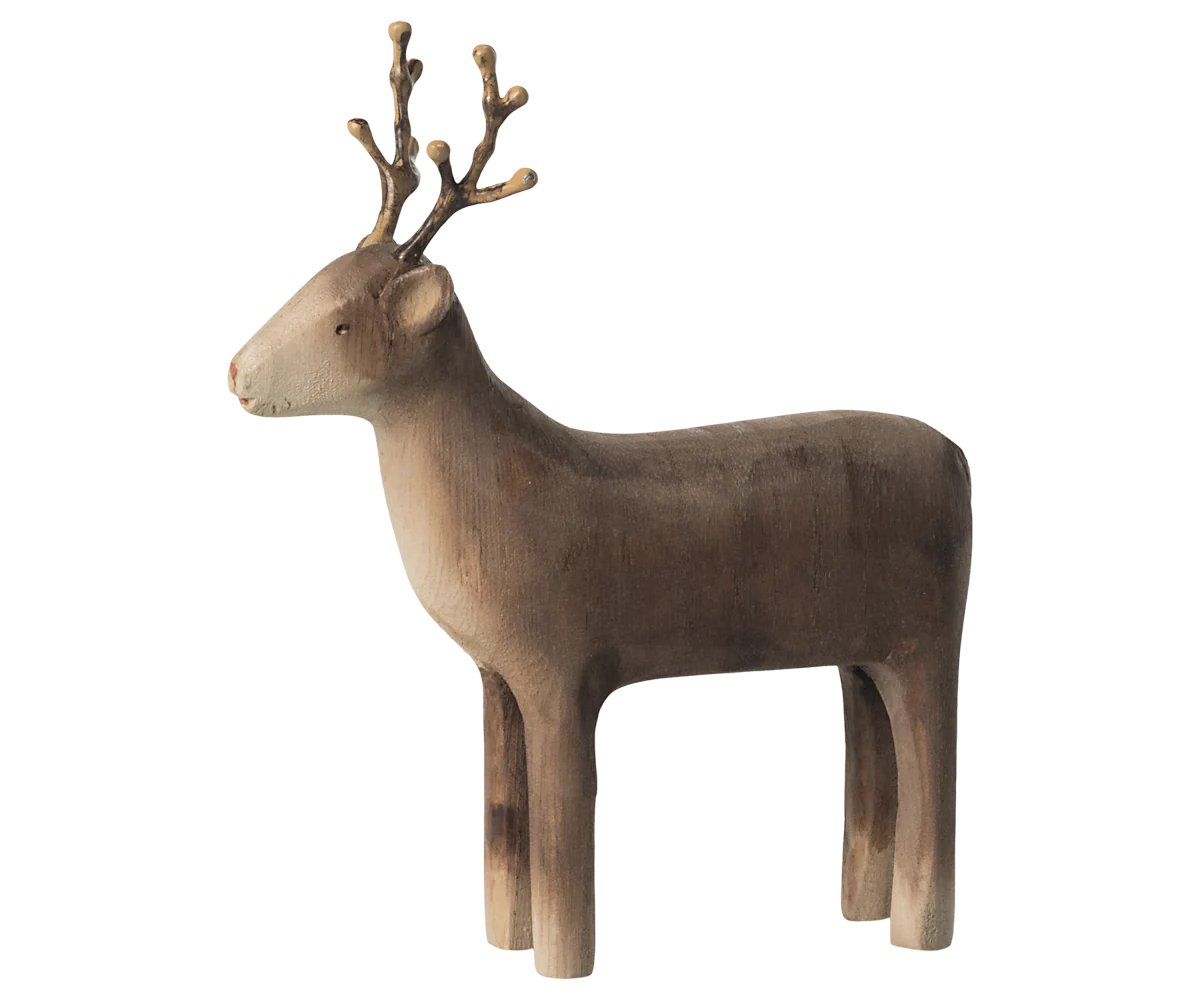 Maileg Reindeer Candle Holder (Small, Medium, or Large)