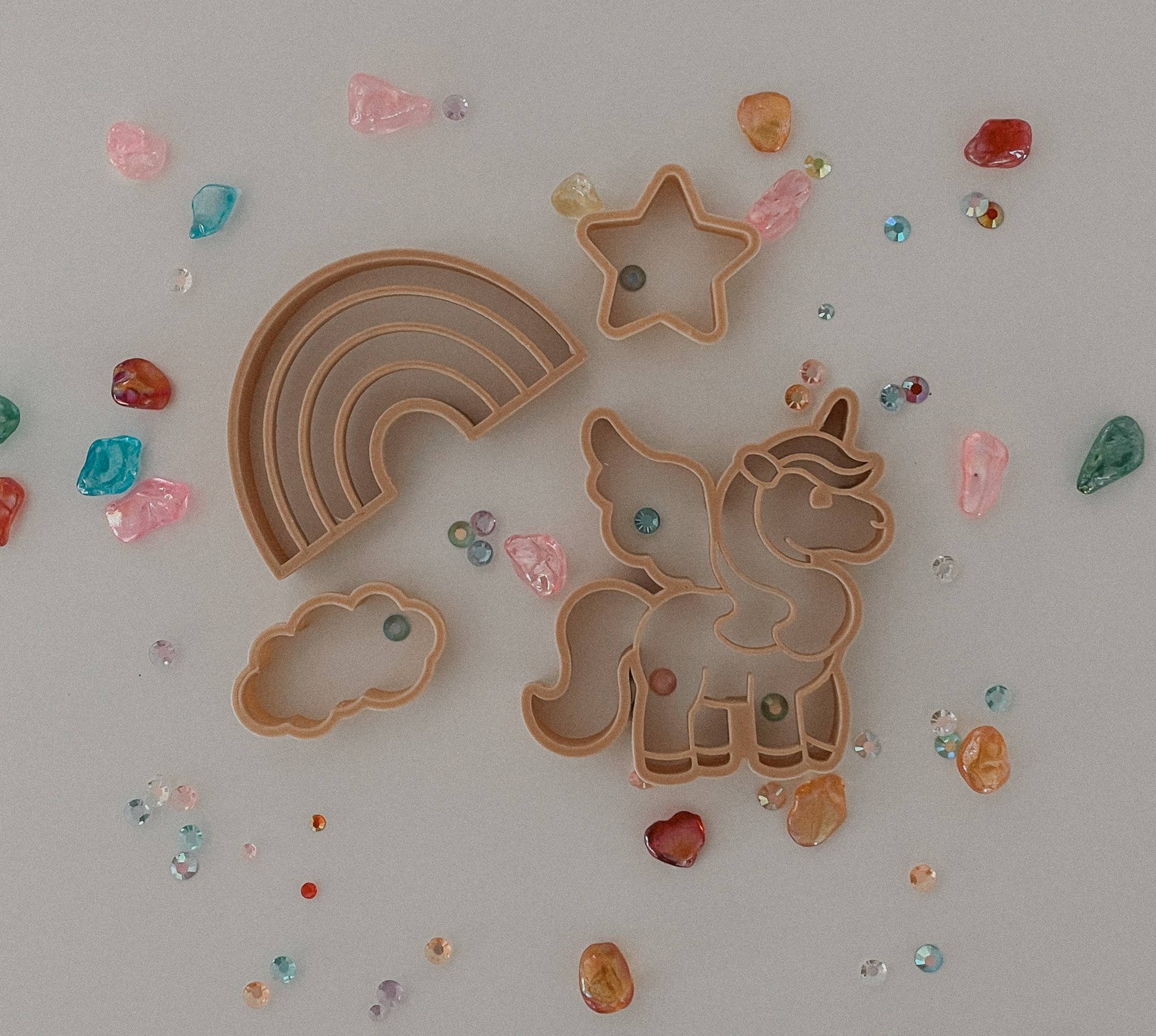 Kinfolk Pantry Fairytale Unicorn Playdough Eco Cutter Set™