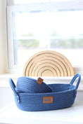 Load image into Gallery viewer, Maple and Lark Gather Rope Basket: Heathered Gray
