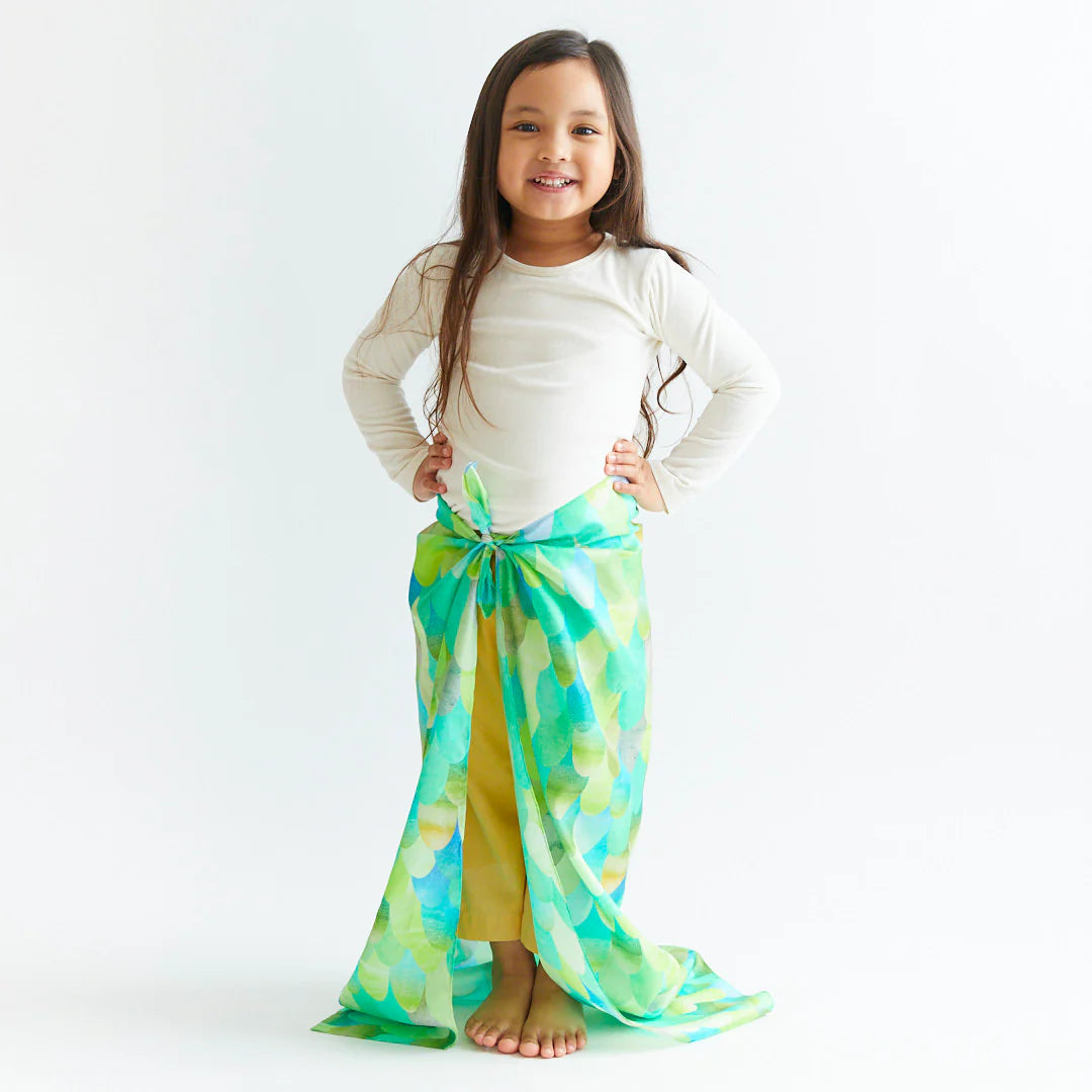 Sarah's Silks Dinosaur Playsilk (Green, Purple, or Red)