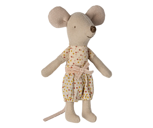 Maileg Little Sister Mouse in Matchbox (2024 With Magnetic Hands)