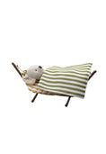 Load image into Gallery viewer, Rugaroo Hammock | Rugaroo Miniature Doll Accessories (Eucalyptus/Ochre or Neutral)