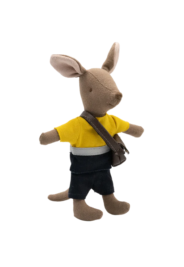 Rugaroo The Postie | Kangaroo Doll with bag in Post Box