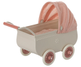 Load image into Gallery viewer, Maileg Pram, Mouse - Coral