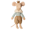 Load image into Gallery viewer, Maileg Big Brother Prince Mouse (Light Blue)