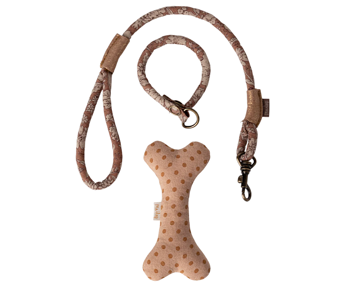 Maileg Puppy supply, Accessories (Blue or Rose)