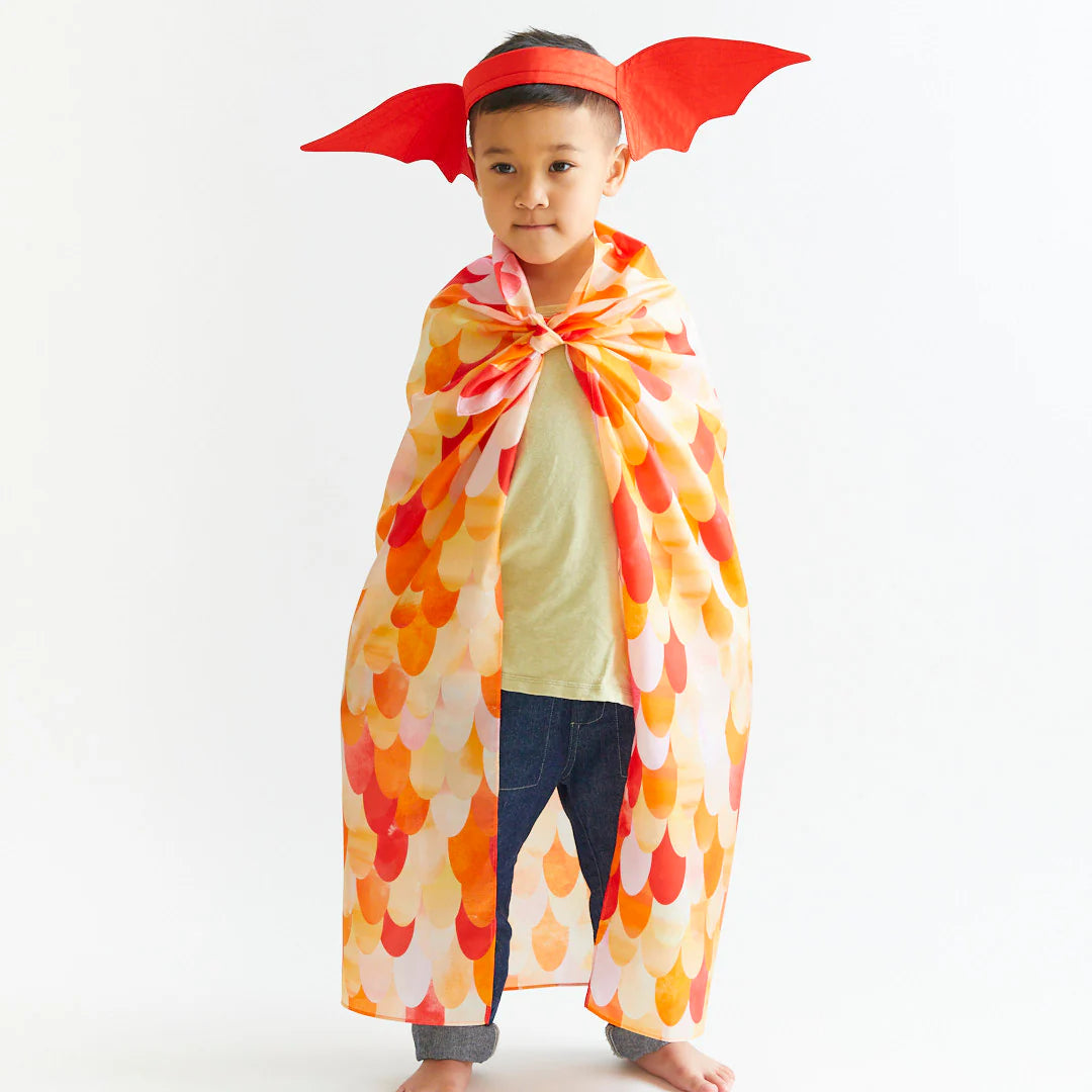 Sarah's Silks Dinosaur Playsilk (Green, Purple, or Red)