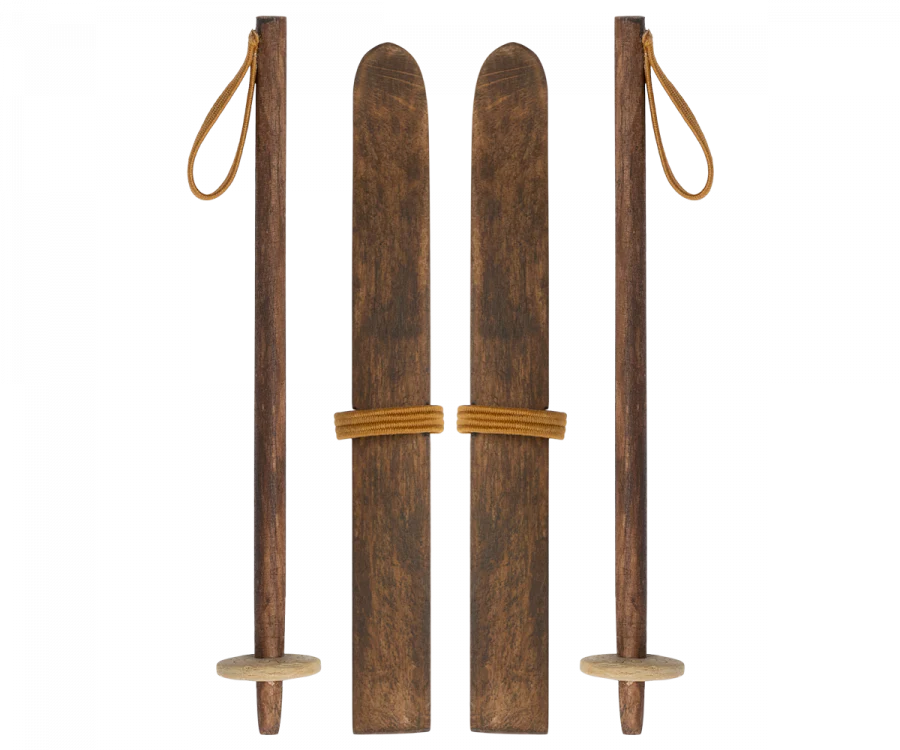 Maileg Ski and Ski Poles (Big Brother & Big Sister)