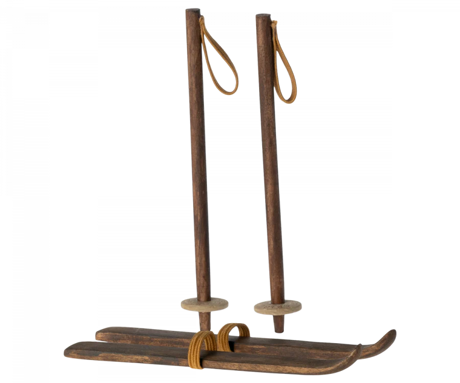 Maileg Ski and Ski Poles (Big Brother & Big Sister)