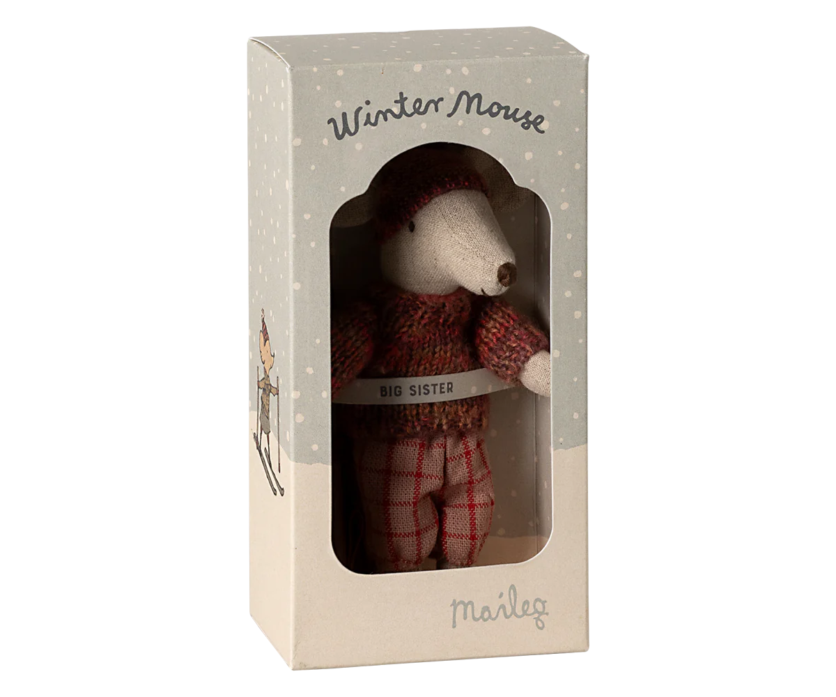 Maileg Winter Mouse Ski Set (Big Sister/Big Brother)