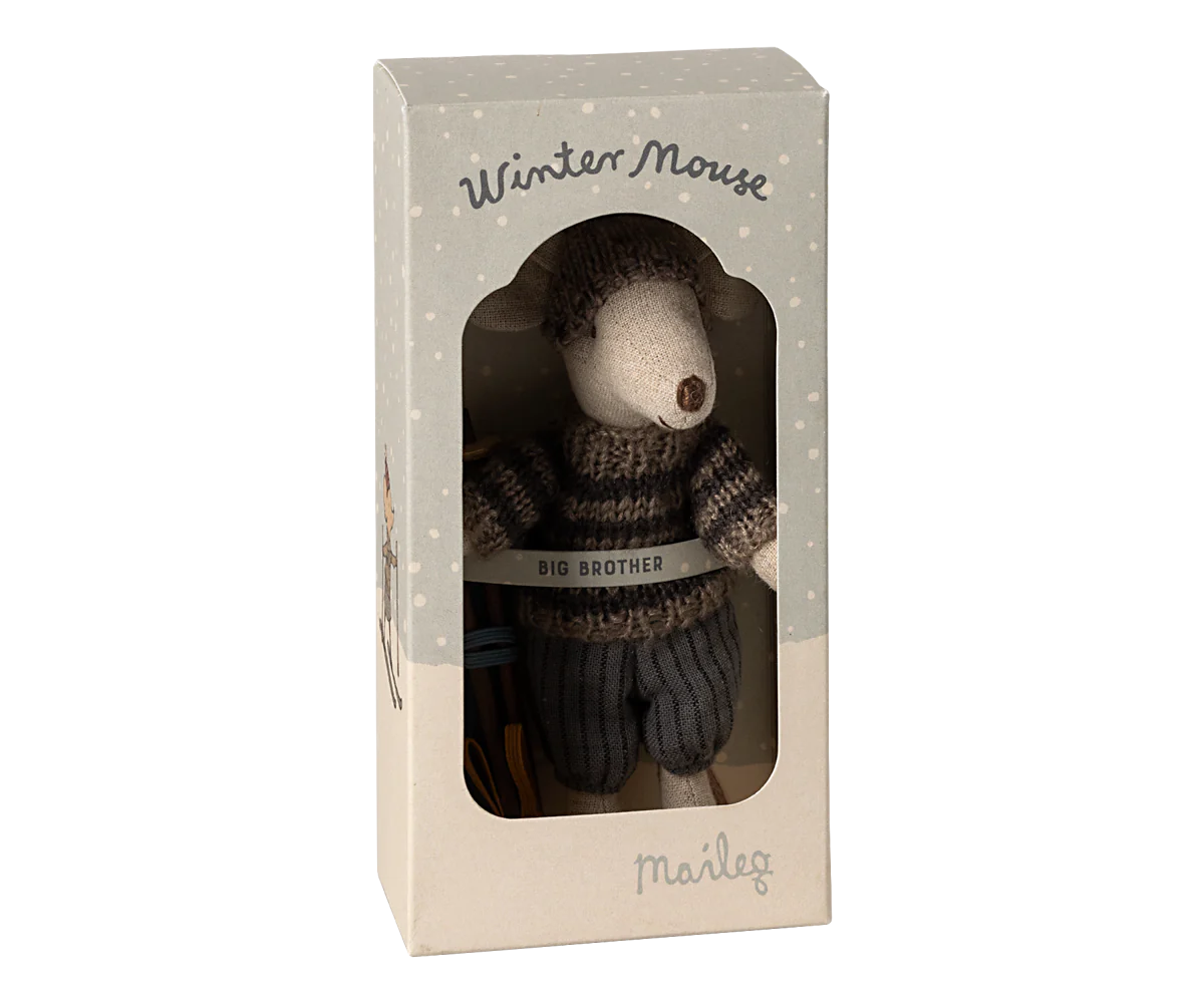 Maileg Winter Mouse Ski Set (Big Sister/Big Brother)