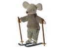 Load image into Gallery viewer, Maileg Winter Mouse Ski Set (Big Sister/Big Brother)