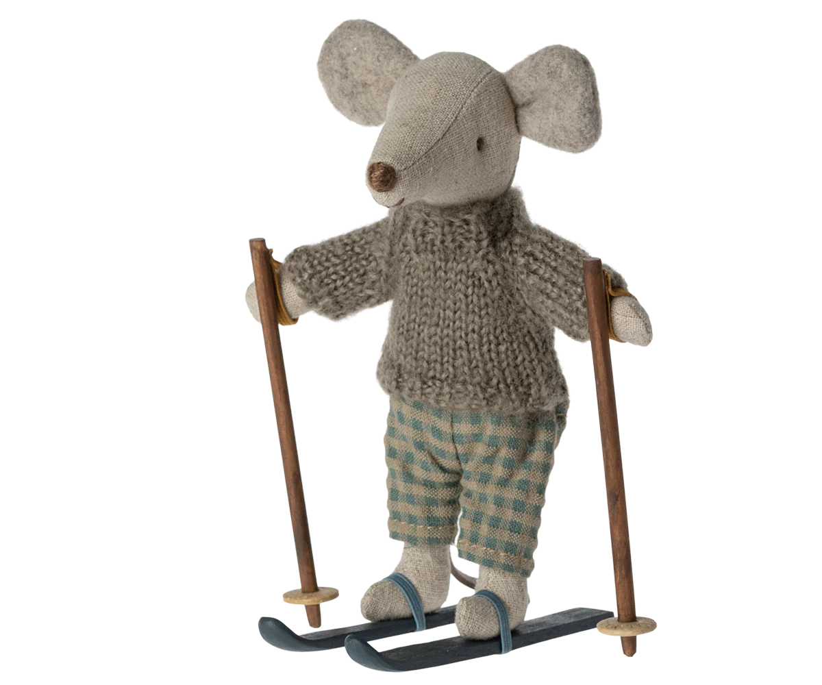 Maileg Winter Mouse Ski Set (Big Sister/Big Brother)