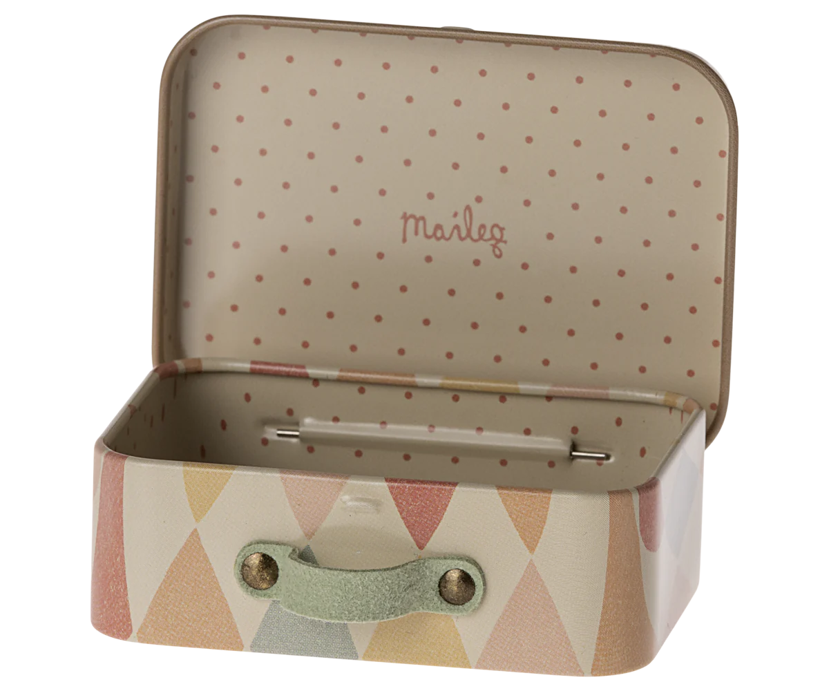 Maileg Suitcase, Micro - Harlequin