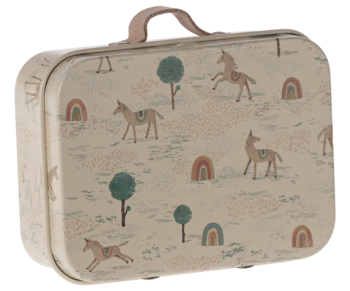 Maileg Suitcase, Micro - Des Licornes