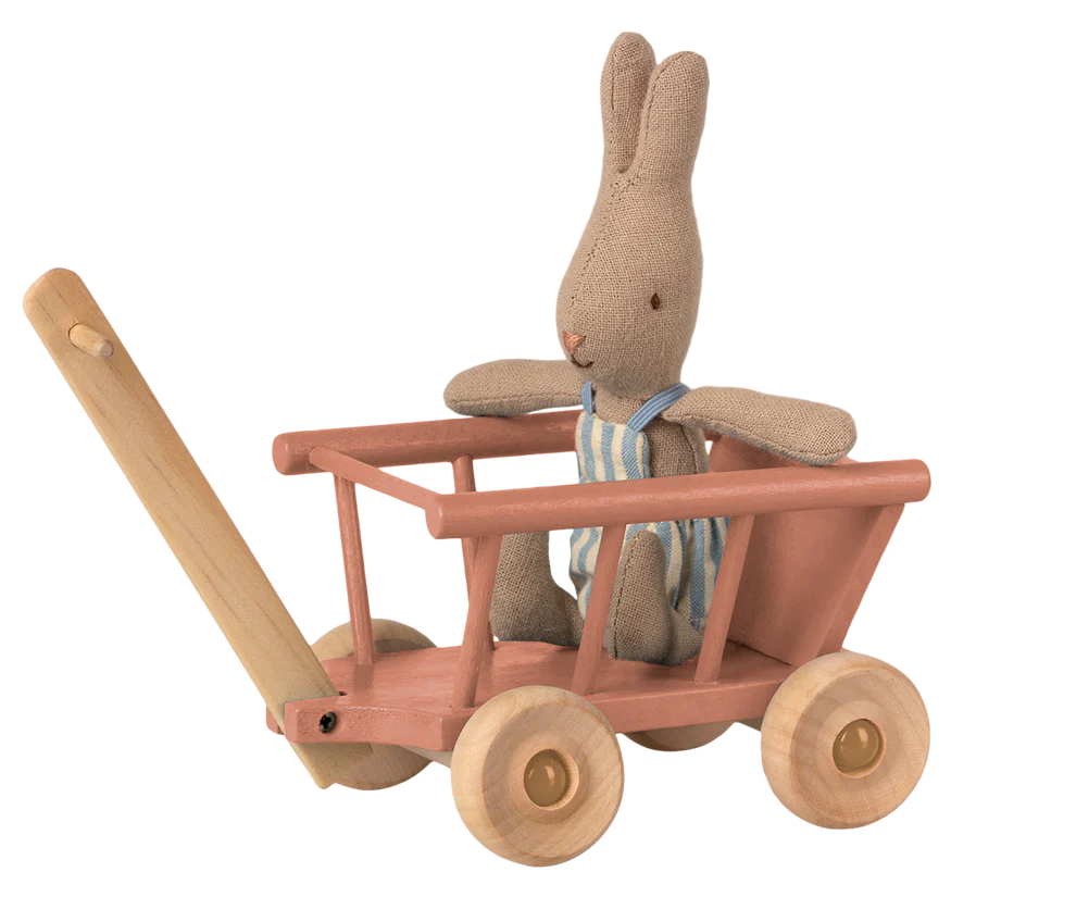 Maileg Wagon, Micro - Dusty rose