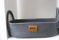 Load image into Gallery viewer, Maple and Lark Gather Rope Basket: Heathered Gray