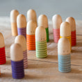 Load image into Gallery viewer, Grapat Brots Wooden European Toy In Rainbow Colors