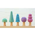 Load image into Gallery viewer, Ocamora Forest Trees In Cold Rainbow Colors European Quality Wooden Toys