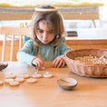 Load image into Gallery viewer, Grapat Wooden Coins to Count European Toy Great For Montessori And Waldorf Learning